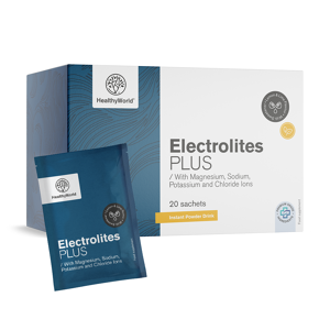 HealthyWorld® Electrolytes - poudre pour la preparation de boissons, 20 sachets