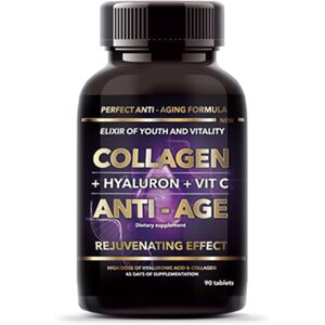 Intenson Collagène + acide hyaluronique + vitamine C, 90 comprimés