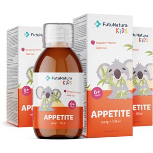 FutuNatura KIDS 3x APPETITE ? Sirop pour enfants pour l'appetit, ensemble 450 ml