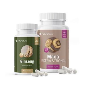 FutuNatura EXTRA STRONG Maca + Ginseng, kit