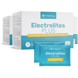 FutuNatura 3x Electrolytes ? poudre pour la preparation de boissons, ensemble 60 sachets