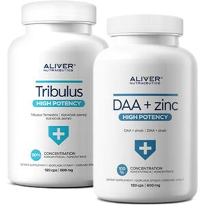 ALIVER Nutraceutics Fertilité: DAA + Tribule terrestre, kit