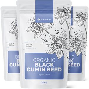 FutuNatura 3x Graines de cumin noir BIO, ensemble 1500 g