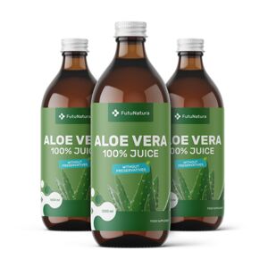 FutuNatura 3x 100 % jus d´aloe vera, ensemble 3000 ml