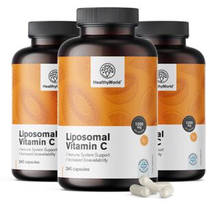 HealthyWorld® 3x Vitamine C liposomale 1200 mg, ensemble 720 gélules - Publicité