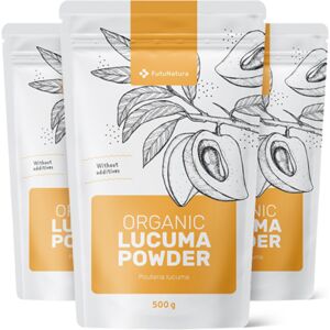 FutuNatura 3x Poudre de Lucuma BIO, ensemble 1500 g