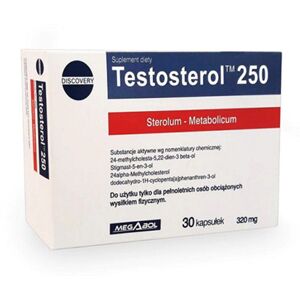 Megabol Testosterol 250, 30 gélules