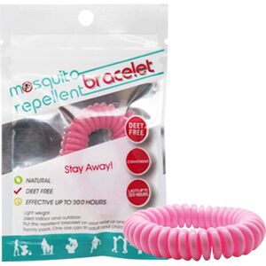 MQ Bracelet anti-moustiques - rose, 1 pièce