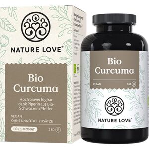 Nature Love Curcuma BIO, 180 gélules