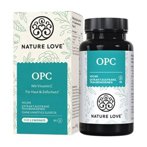 Nature Love OPC - pepins de raisin, 90 gelules