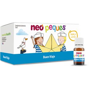 Neovital Health Flacons pour enfants Buen Viaje a mal des transports, 7 flacons