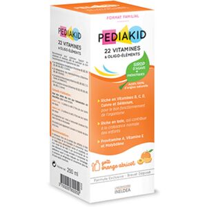 Pediakid Sirop multivitamines pour enfants, 250 ml