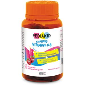 Pediakid Vitamine D3 pour enfants, 60 oursons gommeux