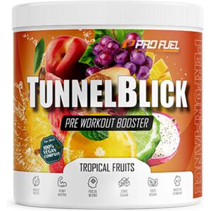 ProFuel Complexe de caféine végétalien TunnelBlick – fruits tropicaux, 360 g