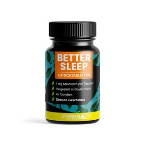 ProFuel Meilleur sommeil mélatonine végétalienne – citron, 45 pastilles
