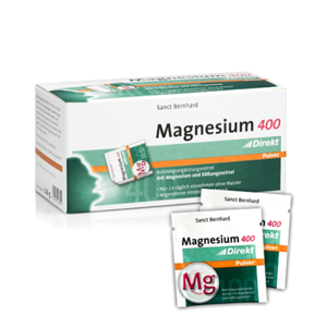 Sanct Bernhard Magnésium 400 mg, 60 sachets