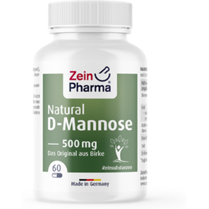 Zein Pharma D-mannose 500 mg, 60 gélules