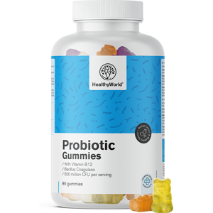 Probiotic - gummies avec cultures microbiennes, 90 gummies