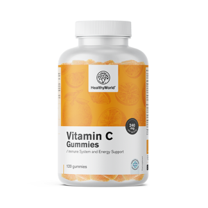 Healthy World Vitamine C, 120 gummies