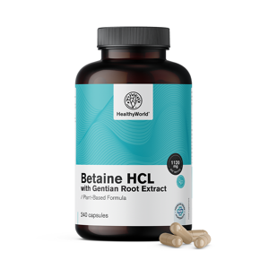 Healthy World Bétaïne HCL 1120 mg, 240 gélules