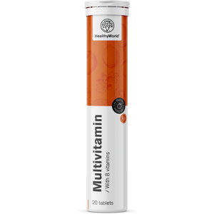 Healthy World Multivitamines - comprimés effervescents, 20 comprimés effervescents