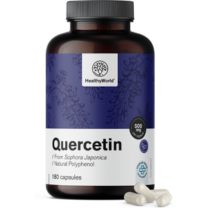 Healthy World Quercetine 500 mg, 180 gelules