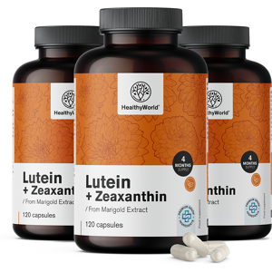 3x Lutéine + zéaxanthine, ensemble 360 gélules