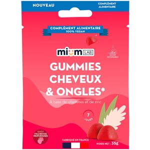 Mium Lab (ex Les Miraculeux) Gummies Cheveux et Ongles Infusions & Complements Alimentaires