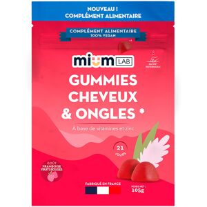 Mium Lab (ex Les Miraculeux) Gummies Cheveux et Ongles Infusions & Complements Alimentaires