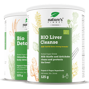 Nature's Finest Liver Cleanse bundle   Réduction de la graisse du ventre   Détox pour le foie   Chardon-Marie et Artichaut   Vegan   Système immunitaire - Publicité