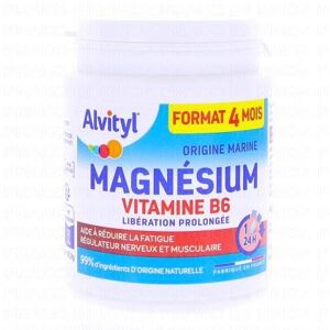 ALVITYL Stress & Sommeil - Magnésium vitamine B6 120 comprimés - Publicité