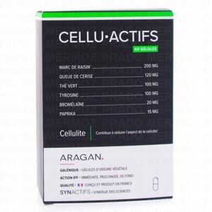 Aragan Synactifs Cellu Actifs- Cellulite X 60 Gélules - Publicité