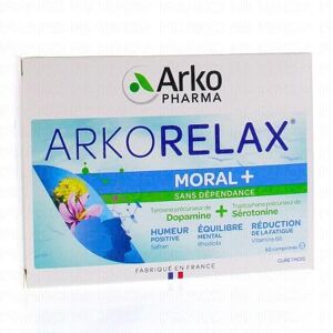 Arkopharma Arkorelax - Moral + 60 Comprimés - Publicité