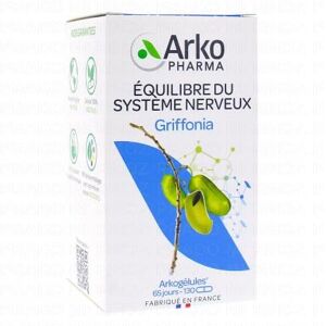 ARKOPHARMA Arkogelules - EQUILIBRE du SYSTEME NERVEUX Griffonia 130 gelules