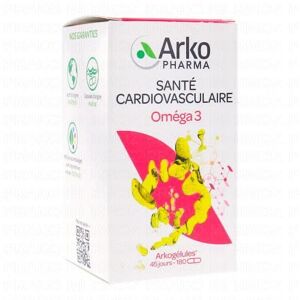 ARKOPHARMA Arkogelules - Omega 3 (Huile de Poisson) boîte 180 capsules