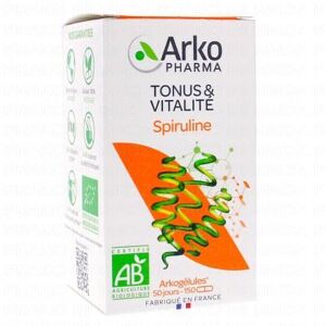 Arkopharma Arkogélules - Spiruline Bio Boîte 150 Gélules - Publicité