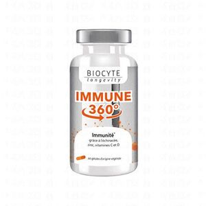 BIOCYTE Longevity Energie & Vitalite - Immune 360° 30 gelules