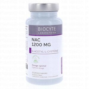 Biocyte Nac 1200 Mg X60 Gélules - Publicité