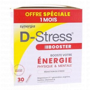 SYNERGIA D-STRESS Booster Energie 30 sachets