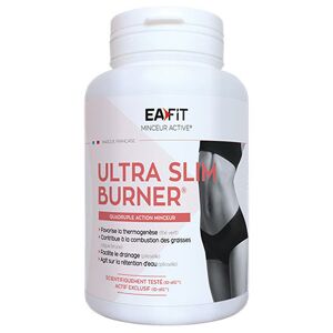EAFIT Ultra slim burner quadruple action minceur pot de 120 gélules - Publicité