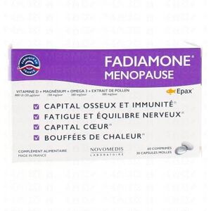 FADIAMONE Menopause 60 comprimes 30 capsules molles