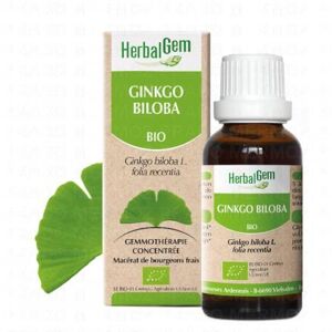 HERBALGEM Ginkgo Biloba Bio 30ml - Publicité