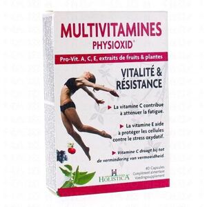 HOLISTICA Multivitamines Physioxid 40 capsules