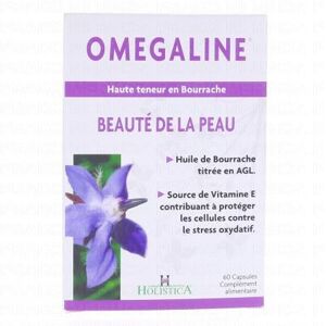 HOLISTICA Omegaline beaute de la peau 60 capsules