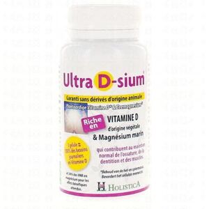 HOLISTICA Ultra D-sium capital osseux pot de 60 gelules