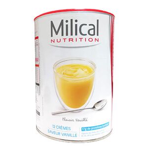 MILICAL Nutrition Cremes minceur saveur vanille 540g