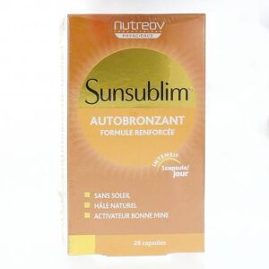 NUTREOV Sunsublim autobronzant 2x24 comprimes