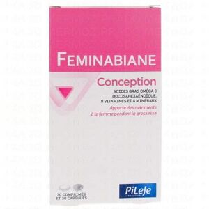 PILEJE Feminabiane Conception 30 comprimes + 30 capsules