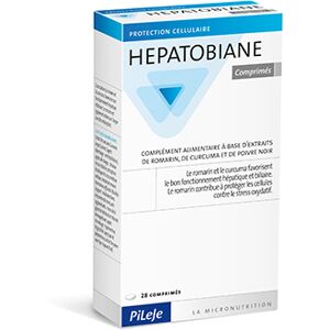 PILEJE Hepatobiane boîte 28 comprimés - Publicité