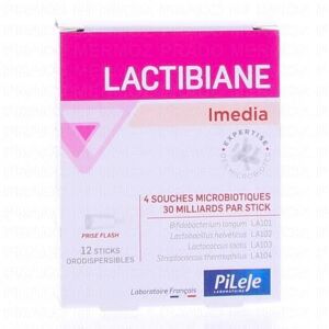 PILEJE Lactibiane Imedia 12 stick orodispersibles